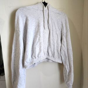 Cropped hoodie